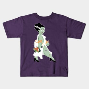 Bride of Frankenstein Kids T-Shirt